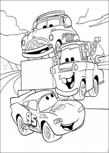 cars para colorear